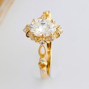 14k solid gold ring!